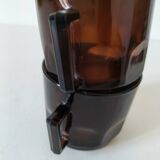 Set of 2 vintage pressed glass cups