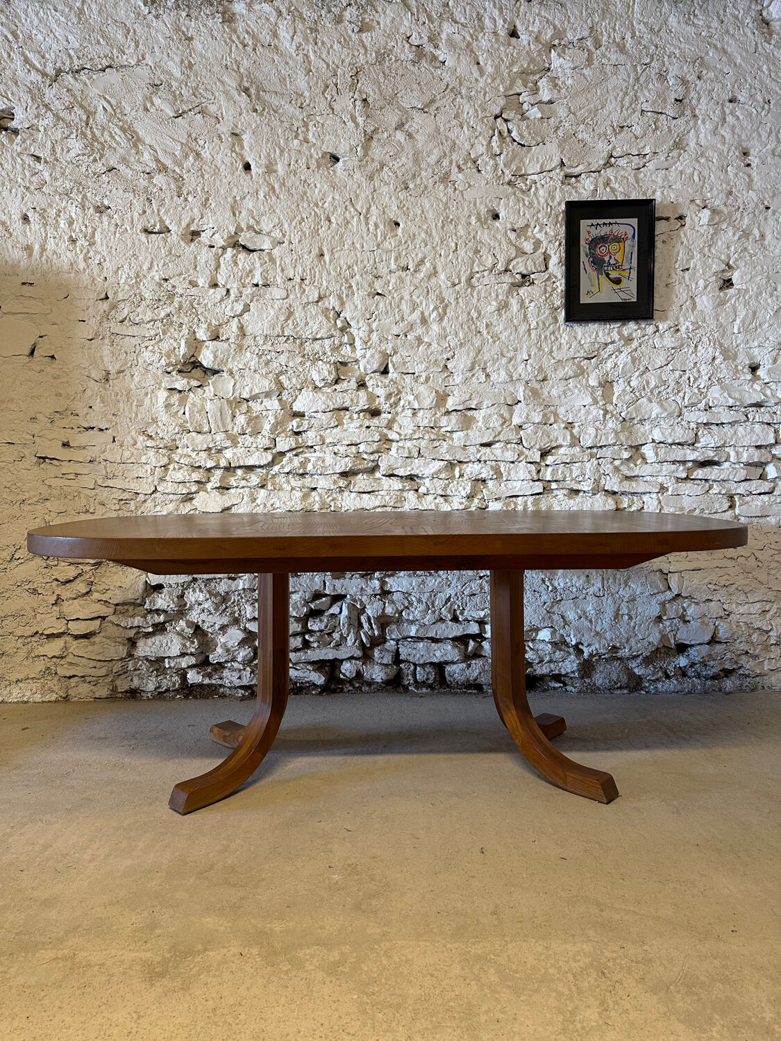 T40 dining table by Pierre Chapo
