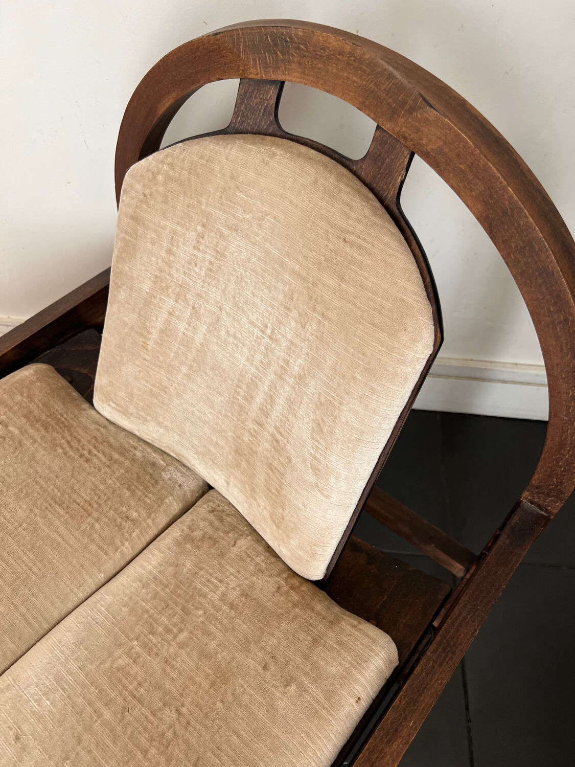 Paire de fauteuils Baumann