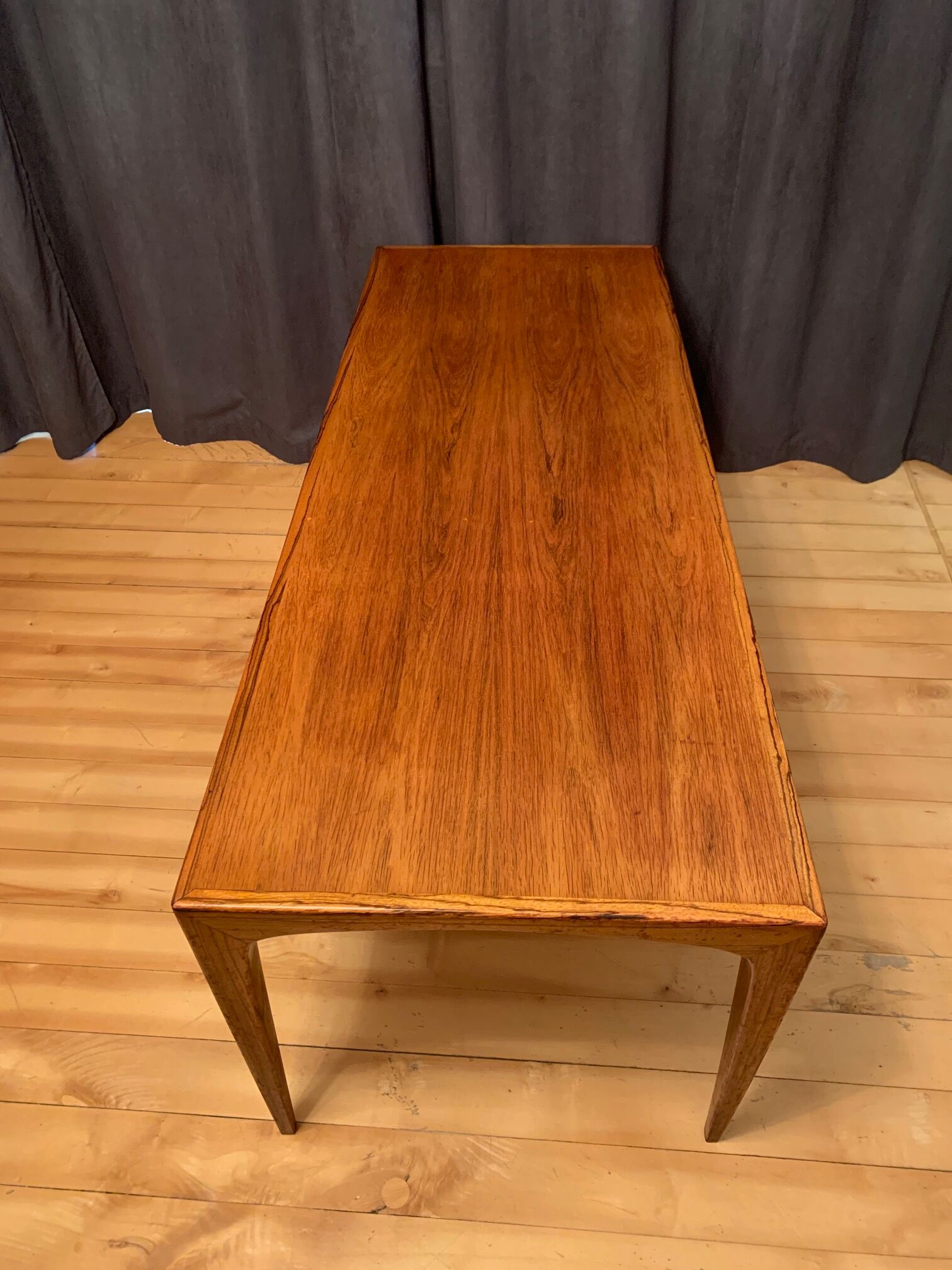 Coffee table by Johannes Andersen, CFC Silkeborg, Denmark, 1950s.