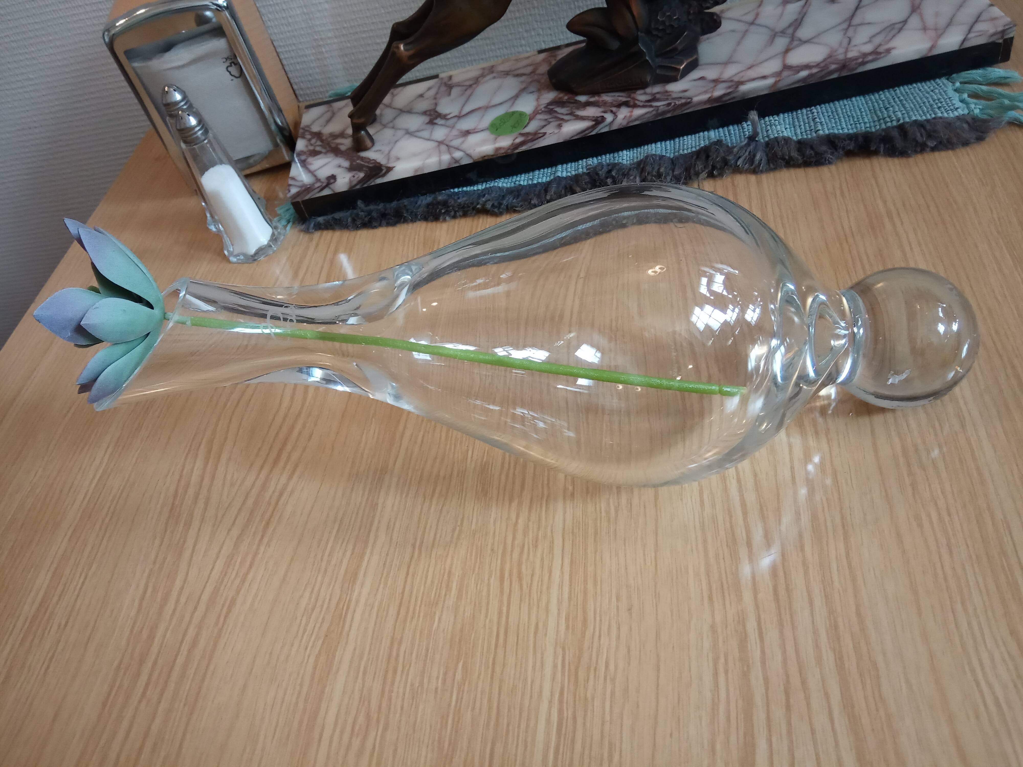 Crystal decanter by Paul Bocuse