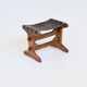 Angel Pazmino rocking chair and hocker Muebles de Estilo Ecuador 1960