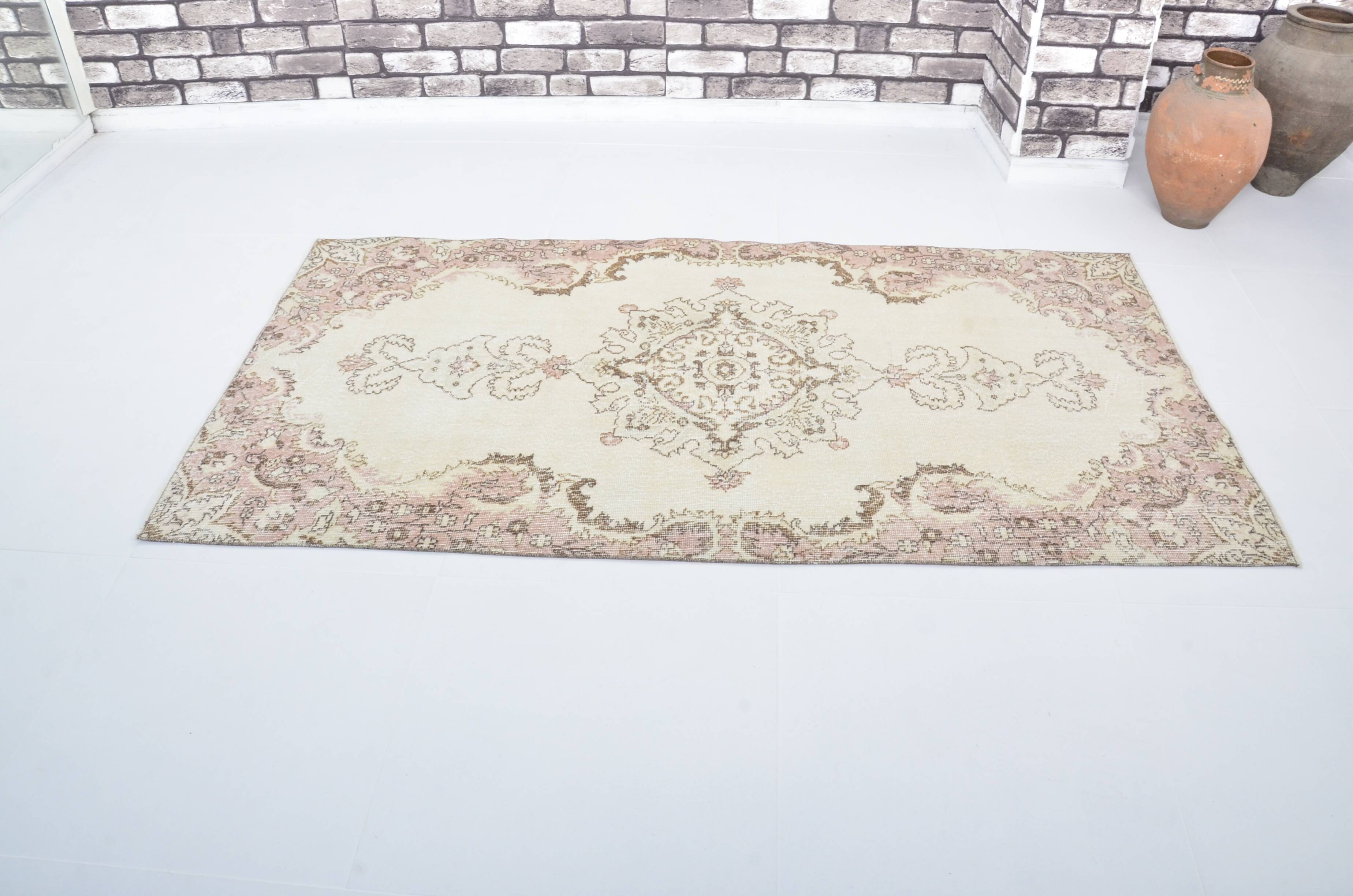 Vintage Anatolian Bige Rug sku 3146