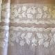 Nappe de cérémonie en organza blanc