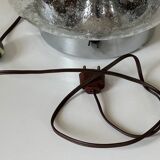 Bubble glass lamp vintage design 70 years