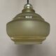 Small vintage glass pendant light