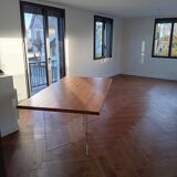 Kave Home table – "Lotty" model Oak & glass – in perfect condition