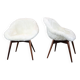 Pair of lounge chairs restored by Miroslav Navratil, 1960s