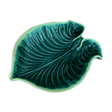 Fruit cup green leaf vallauris signed a.ferlay