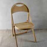 Folding wooden chair model No 24 OTK, around 1960