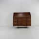 Beautiful italian design secretary desk by Frattini for Bernini