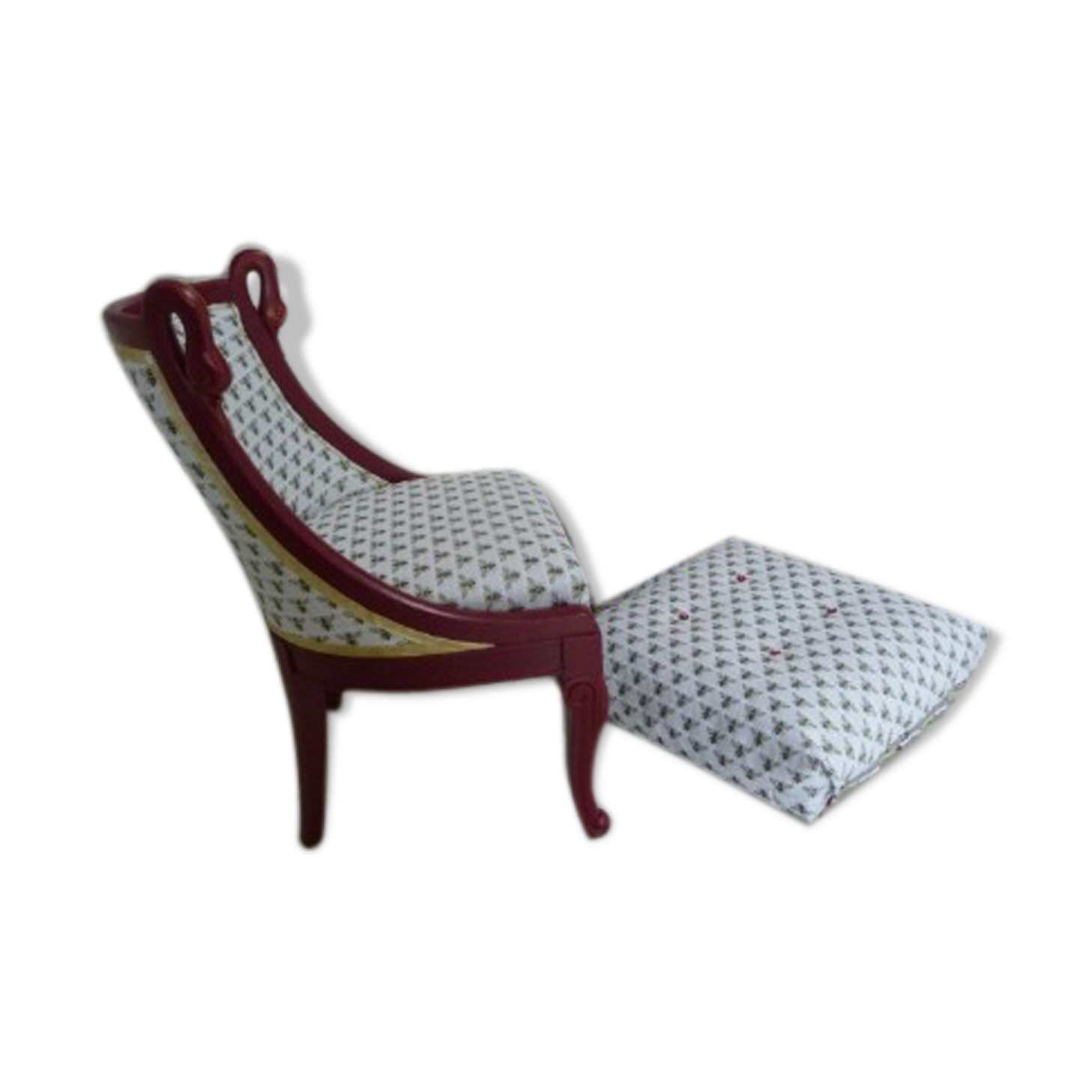 Children's armchair and pouf