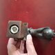 Cast iron door knocker from the 19th century or earlier.