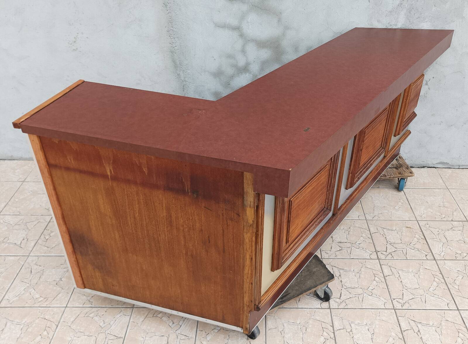 Vintage trade counter bar furniture
