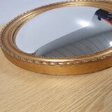 Vintage domed mirror