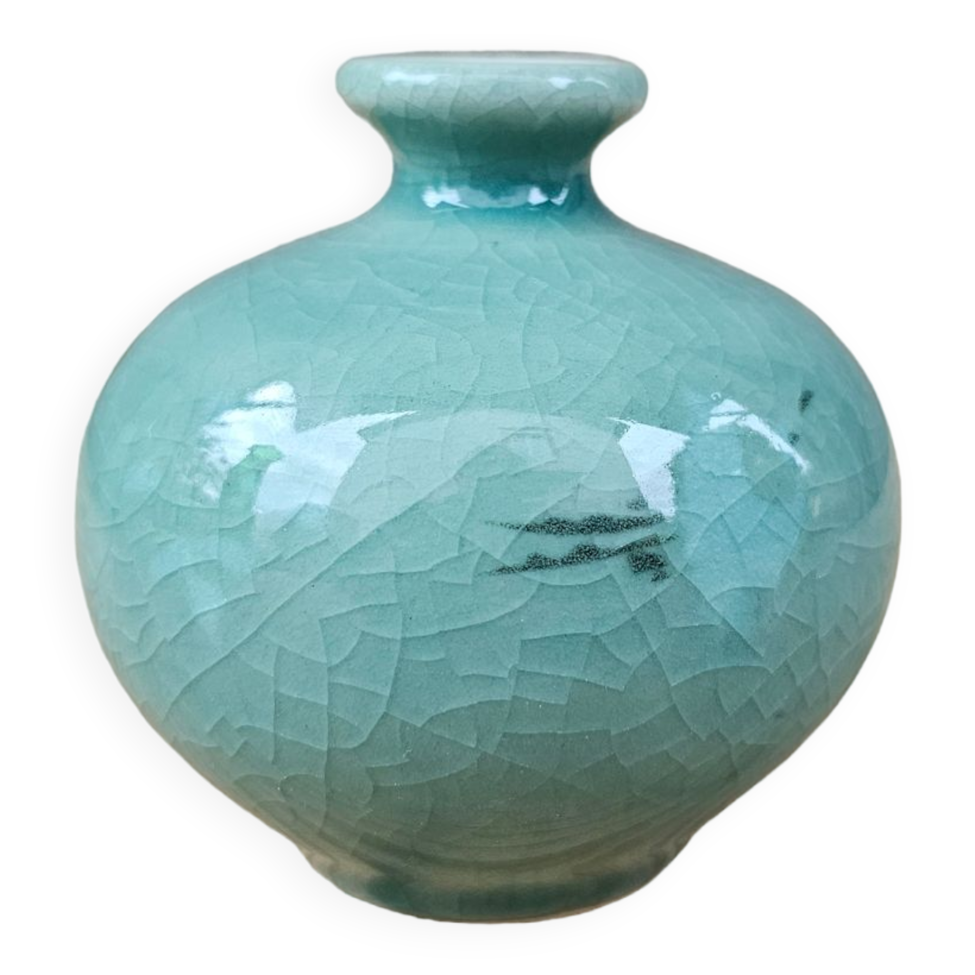 Celadon ceramic vase from Japan