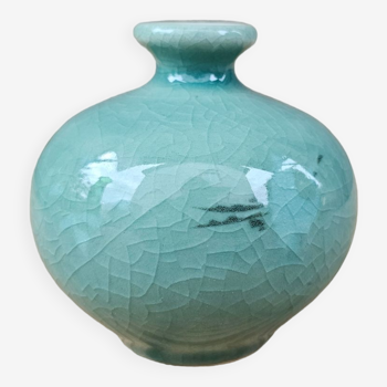 Celadon ceramic vase from Japan