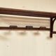 Old oak wall coat rack