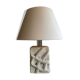 Carved stone lamp, albert tormos