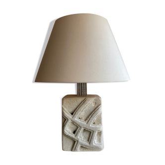 Carved stone lamp, albert tormos