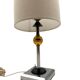 Art deco style bakelite table lamp, France 1980s