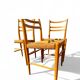 Set of 4 Scandinavian Gemla chairs. Gracell model by Yngve Ekström