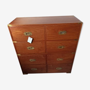 Chest of drawers 8 drawers navy style