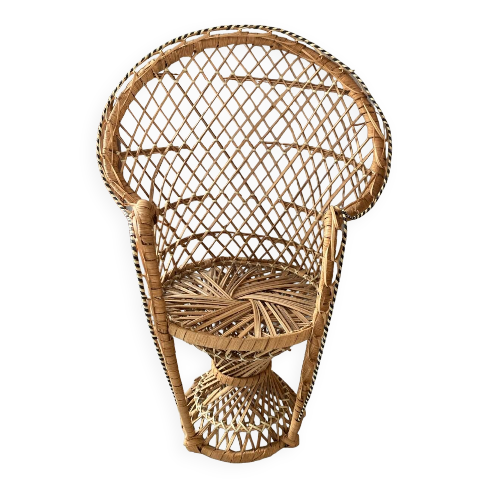 Emmanuelle miniature rattan armchair
