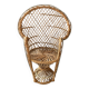 Fauteuil Emmanuelle miniature rotin
