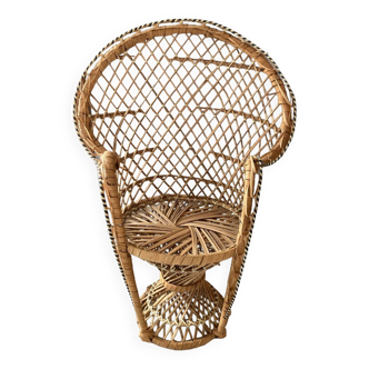 Emmanuelle miniature rattan armchair