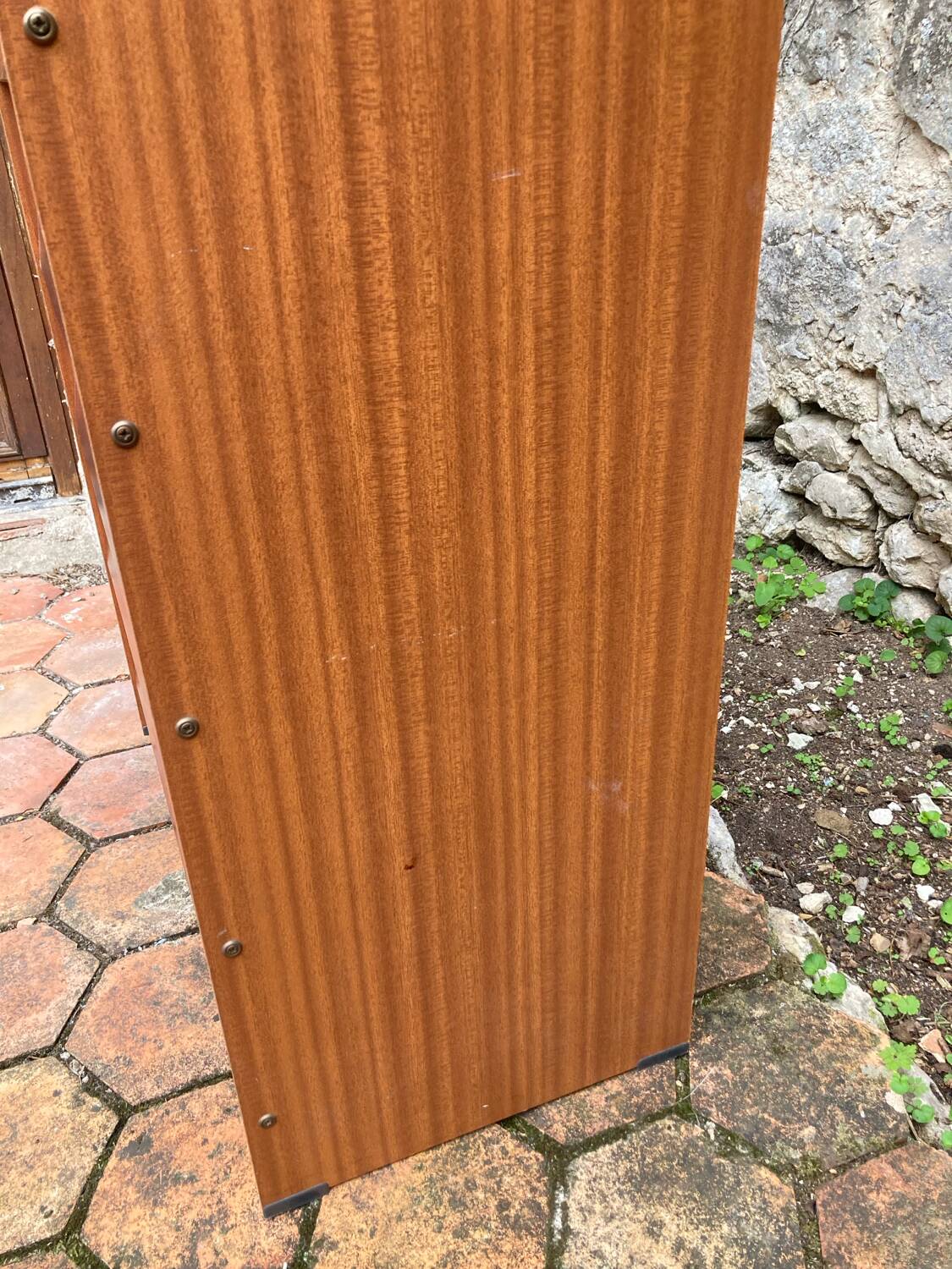 Vintage shoe cabinet