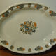Flat ewer basin earthenware Moustiers Sud France 18th century flower solanée