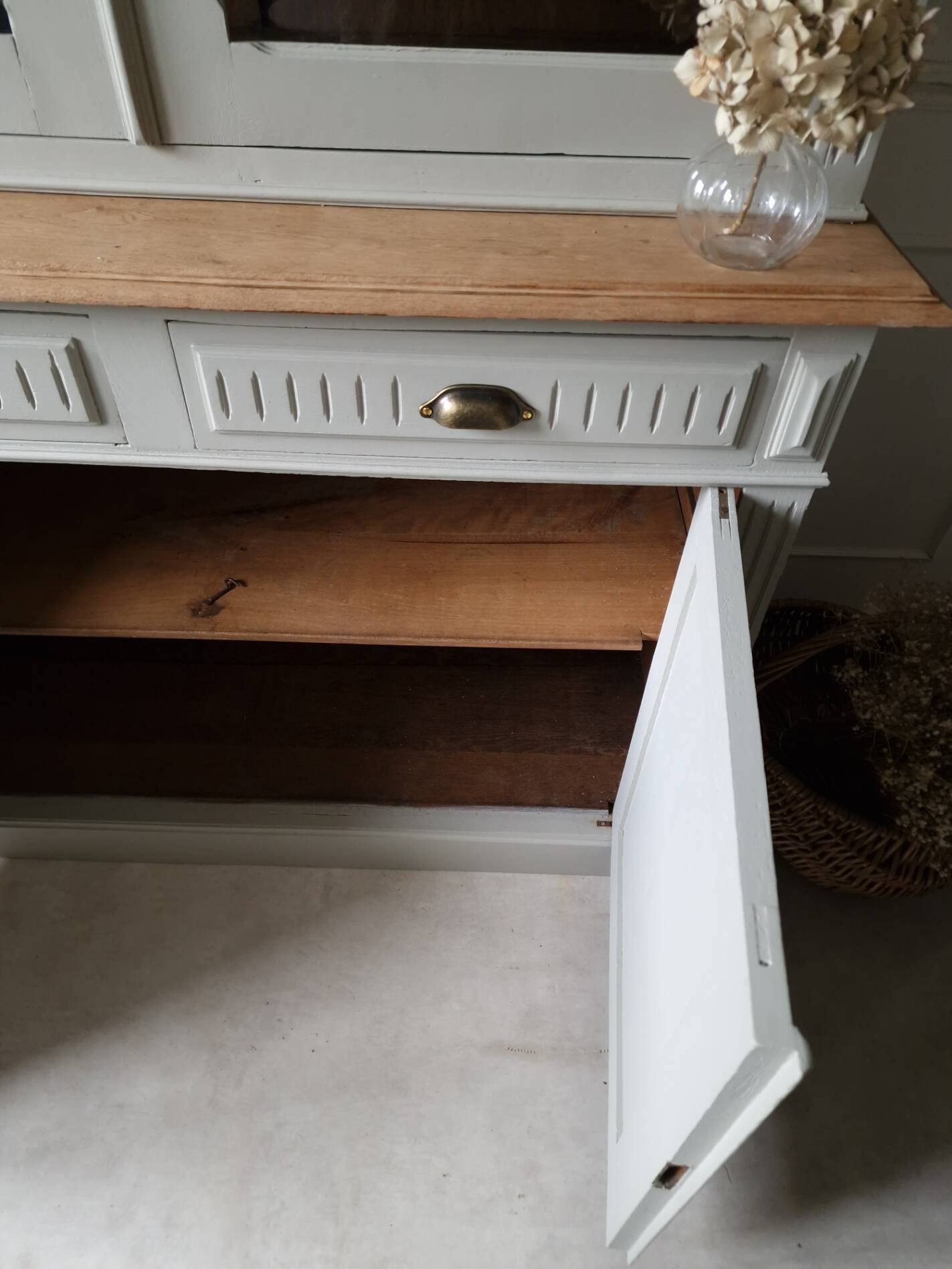 Two body sideboard