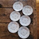 Lunéville KG – assiettes dessert – années 1940