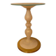 1990s Italian Venetian White and Gold Murano Glass Style Coffee Table
