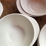 Vintage bowls choc'soup