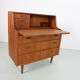 Mid- Century modern teak secretary- cabinet, 1960 Denmark