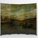 Screen by Bernard Cuenin with lacquered landscape, circa 1970