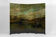 Screen by Bernard Cuenin with lacquered landscape, circa 1970