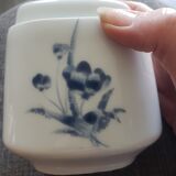 Sologne porcelain sugar bowl