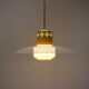 Mid-Century Glass Chandelier, 1970s