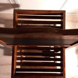 Three-shelf display cabinet