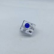 Vide poche / cendrier Daum France 🇫🇷 boule bleue
