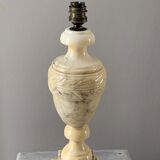 Vintage marble lamp foot