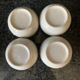 Set of 4 stoneware boletes