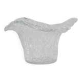 Glass vase, Swedish design, 1960s, manufacturer: Pukeberg