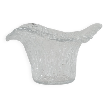 Vase en verre, design suédois, années 1960, fabricant : Pukeberg