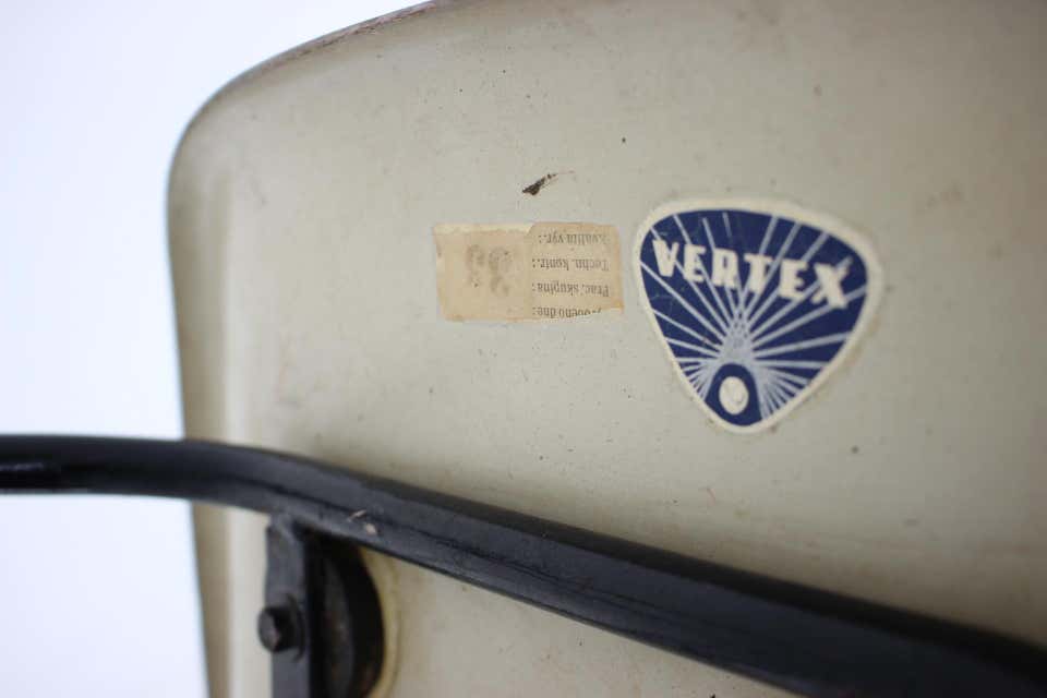 Set of 4 fiberglass dining chairs  Czechoslovakia, 1960