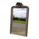 Antique mirror with pediment 152/86 cm