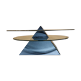 Post modern pyramid coffee table, Netherlands 1990s